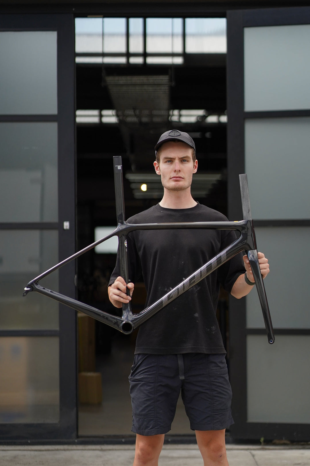 Giant TCR Advanced SL Frameset - Raw Carbon - Large