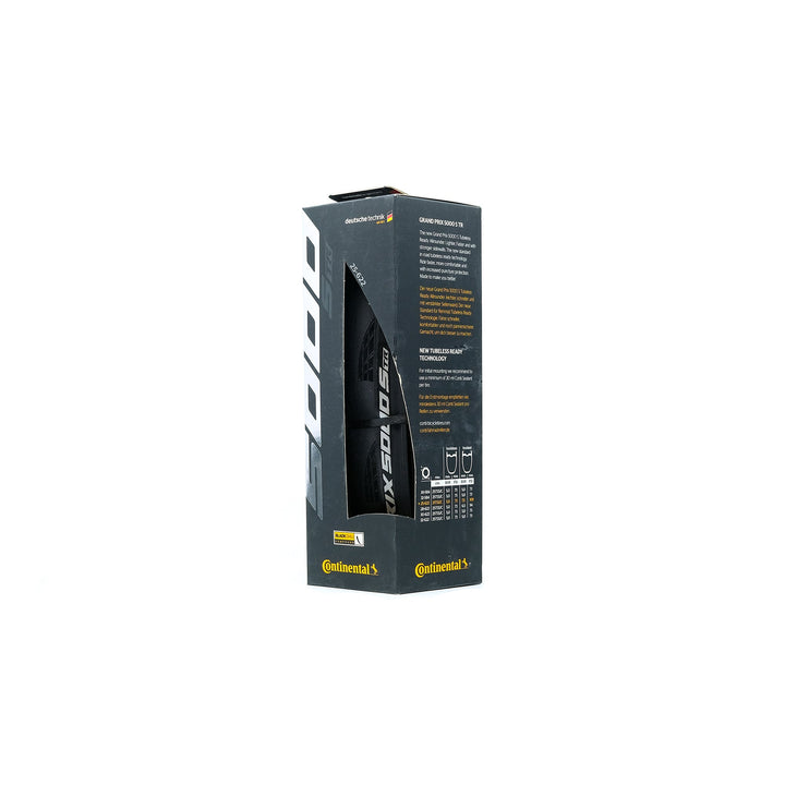 Continental Grand Prix GP5000 S TR Tubeless Tyre - Black