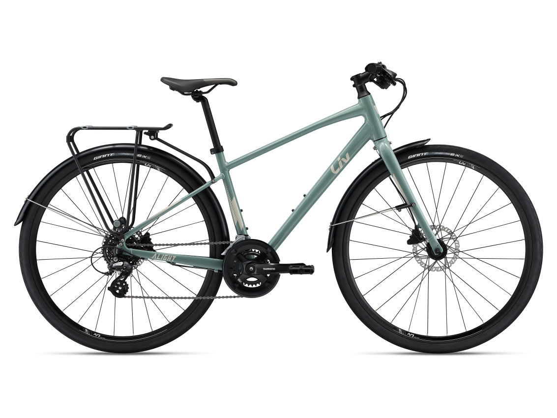 Liv Alight 2 DD City Disc Equipped - Eucalyptus