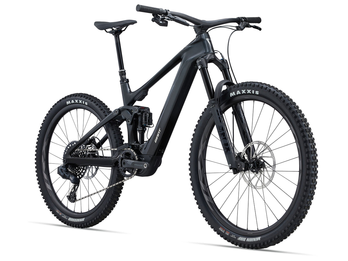 Giant Trance X Advanced E+ 1 - Gunmetal Black/Black