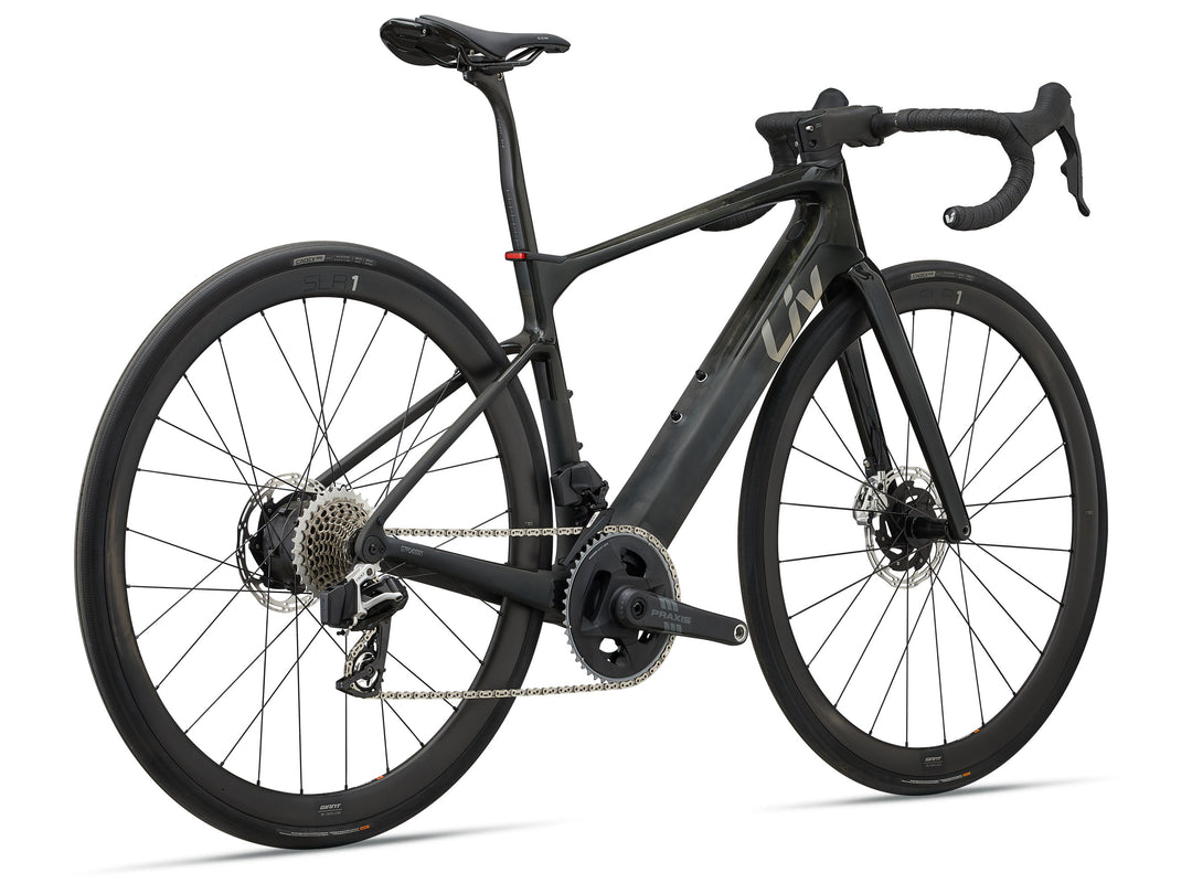 Liv Avail Advanced E+ Elite 0 E-Bike - Raw Carbon