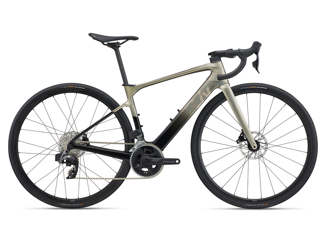 Liv Avail Advanced E+ Elite 2 E-Bike - Golden Haze