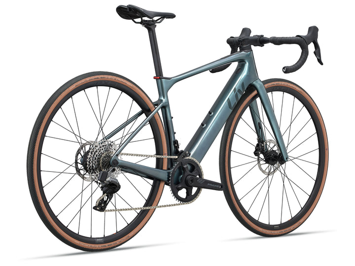 Liv Avail Advanced E+ Elite AR E-Bike - Silver Pine