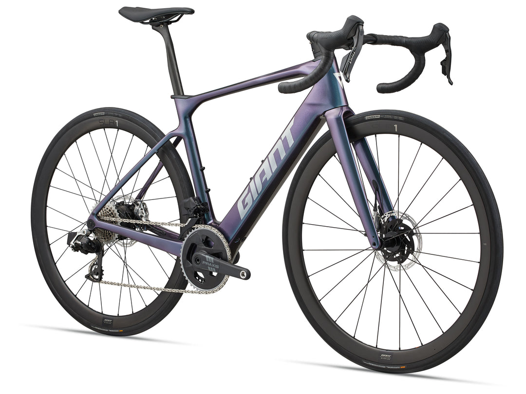 Giant Defy Advanced E+ Elite 0 E-Bike - Blue Dragonfly