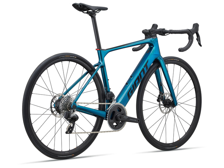 Giant Defy Advanced E+ Elite 2 E-Bike - Sea Sparkle