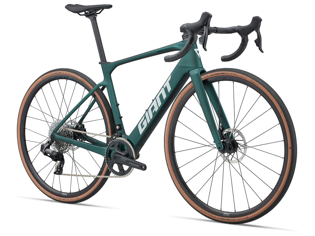 Giant Defy Advanced E+ Elite AR E-Bike - Kelp Forest