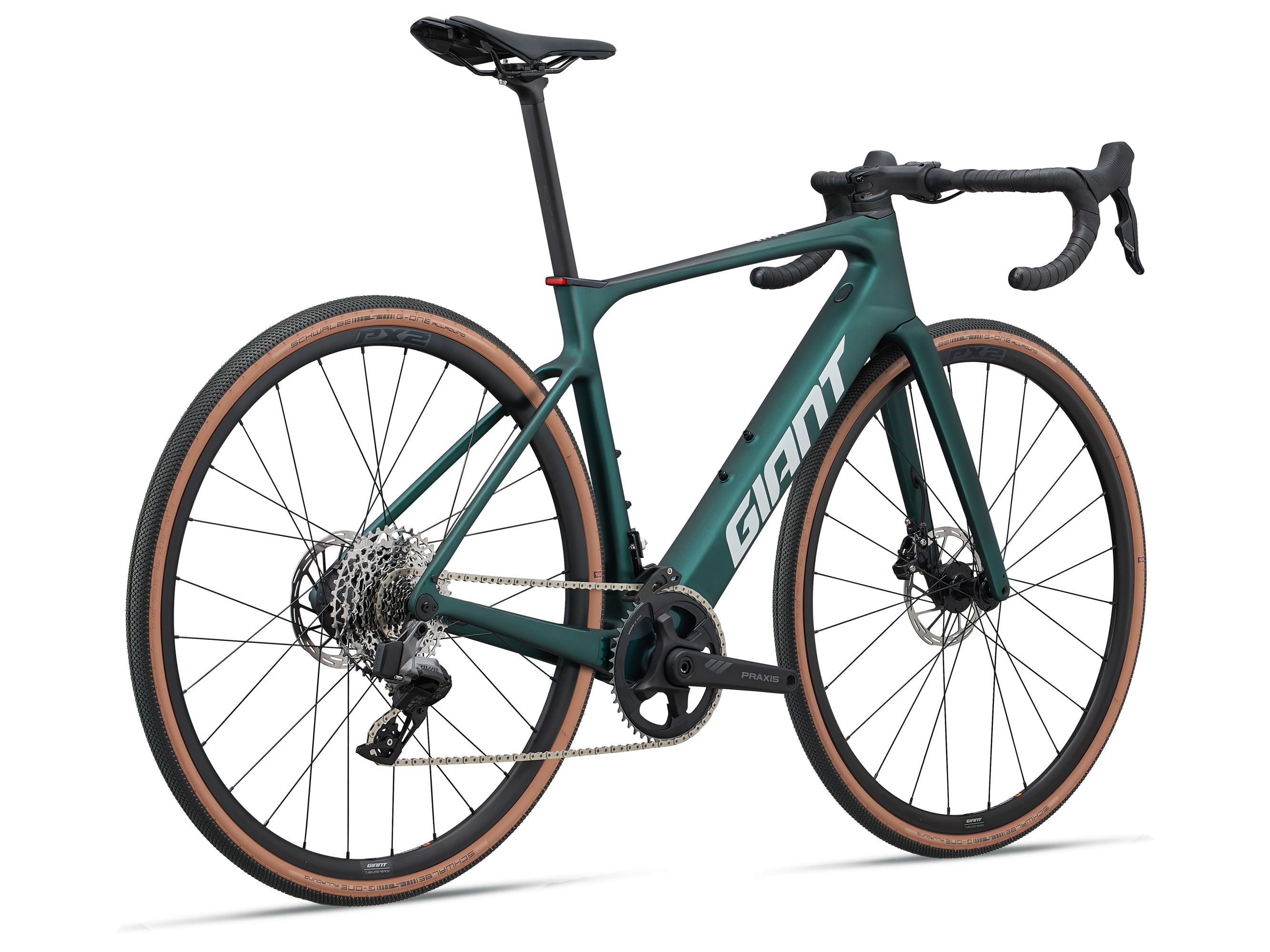 Giant Defy Advanced E+ Elite AR E-Bike - Kelp Forest