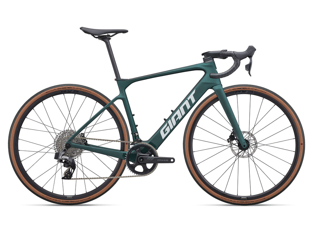 Giant Defy Advanced E+ Elite AR E-Bike - Kelp Forest