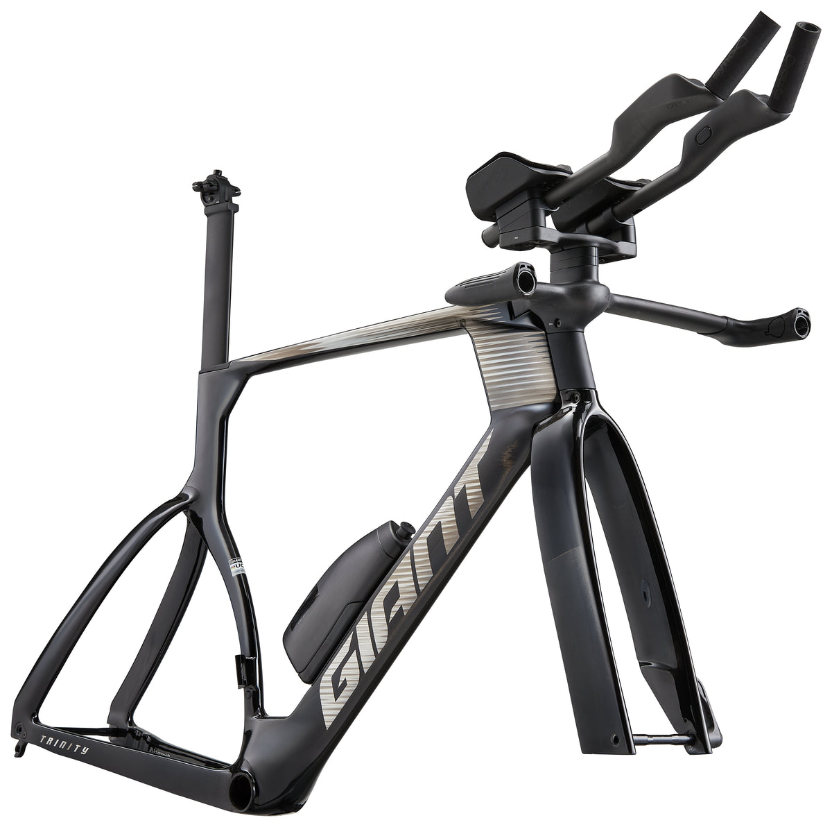Trinity Advanced SL TT Frameset - Carbon/Chrome