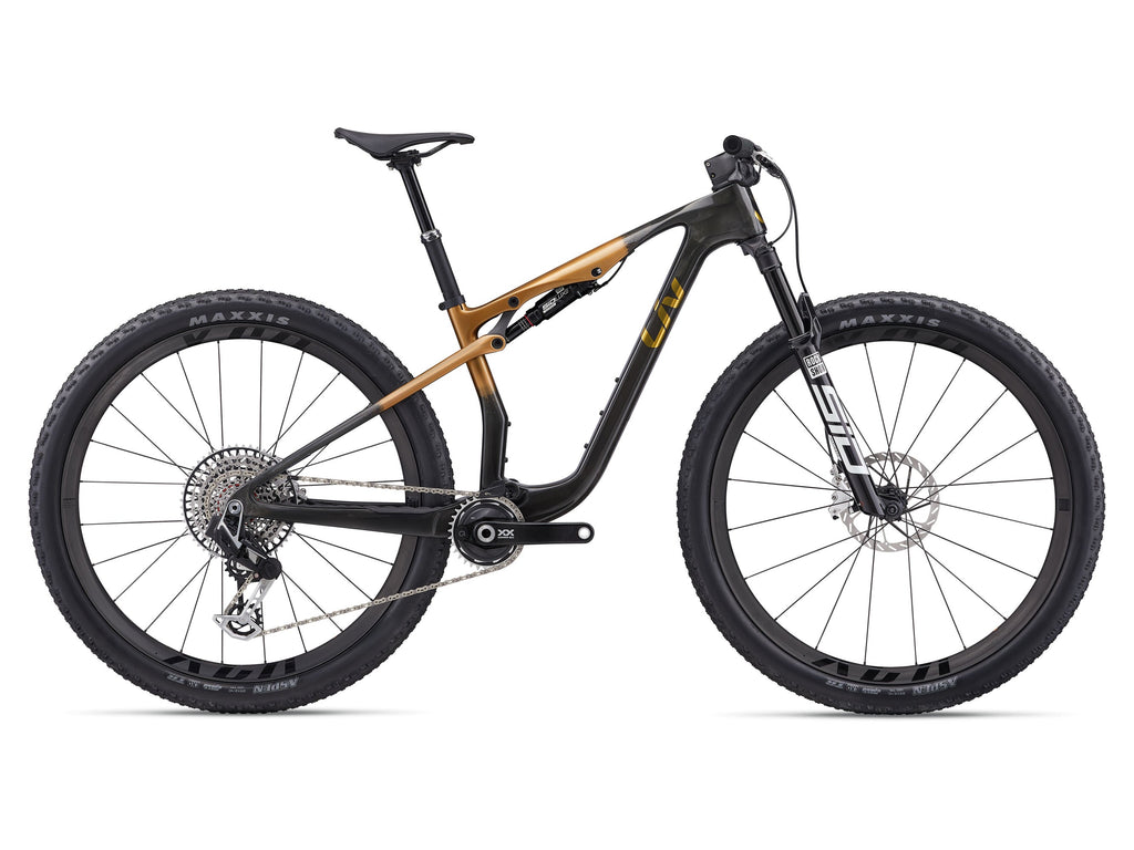 Liv Pique Advanced SL 0 Mountain Bike - Raw Carbon/Steampunk