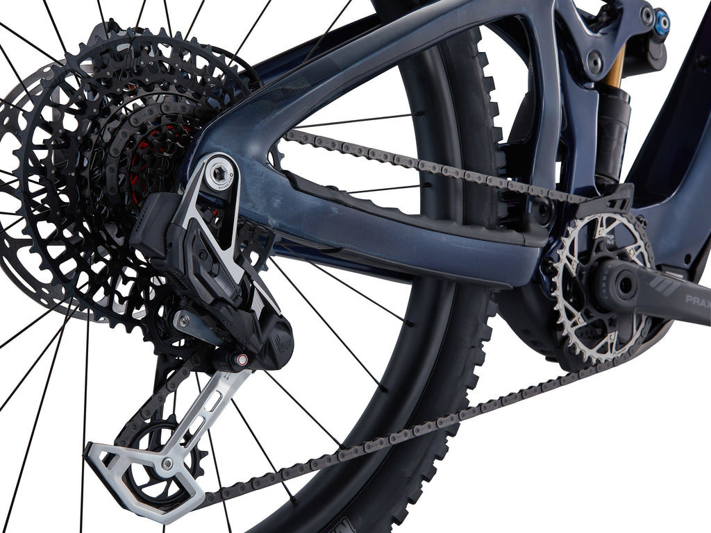 Giant Reign Advanced E+ 0 Mountain Bike - Purple Haze/Metallic Navy