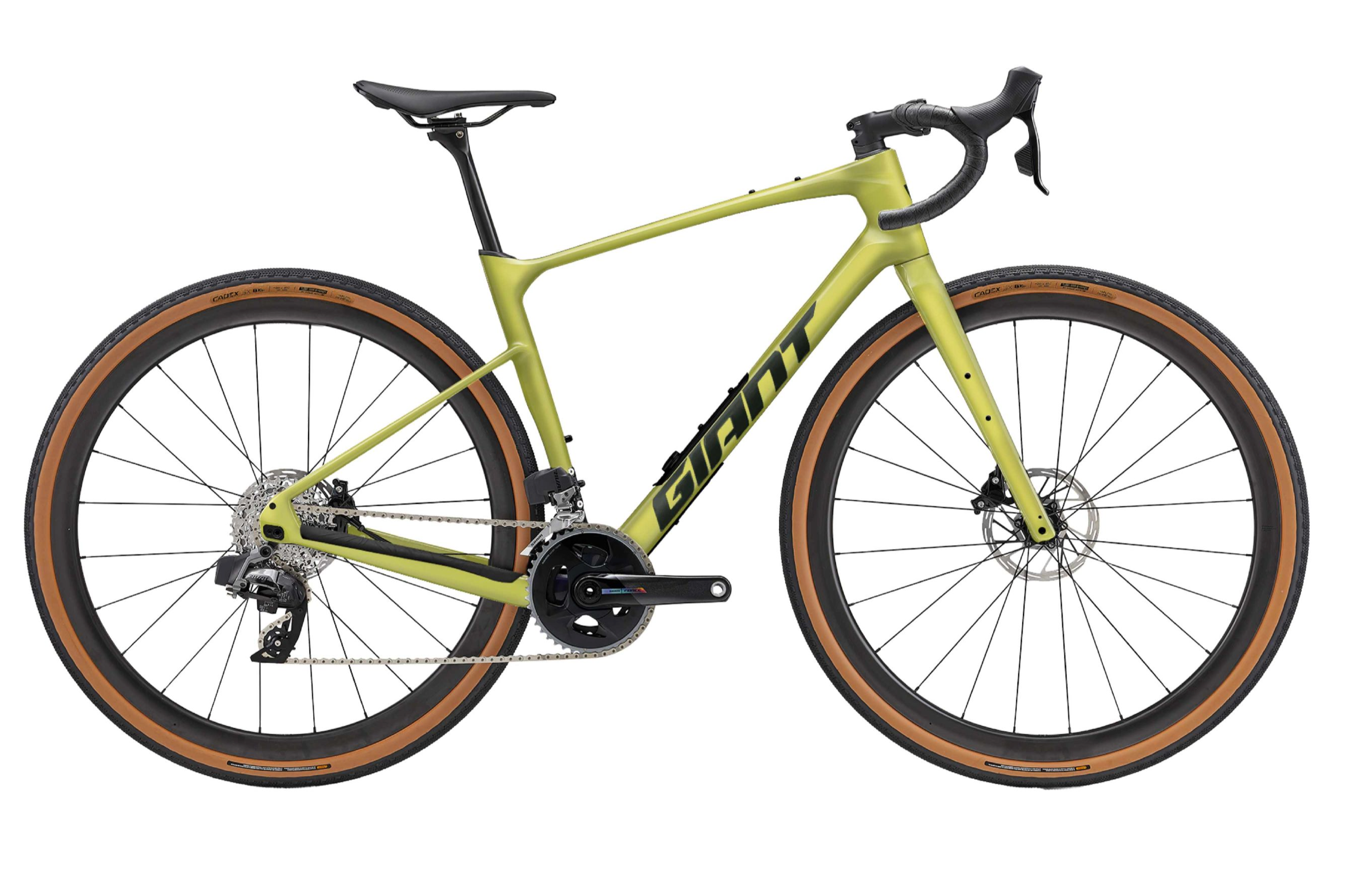 Giant Revolt Advanced Pro 0 Gravel Bike - Cyber Lime