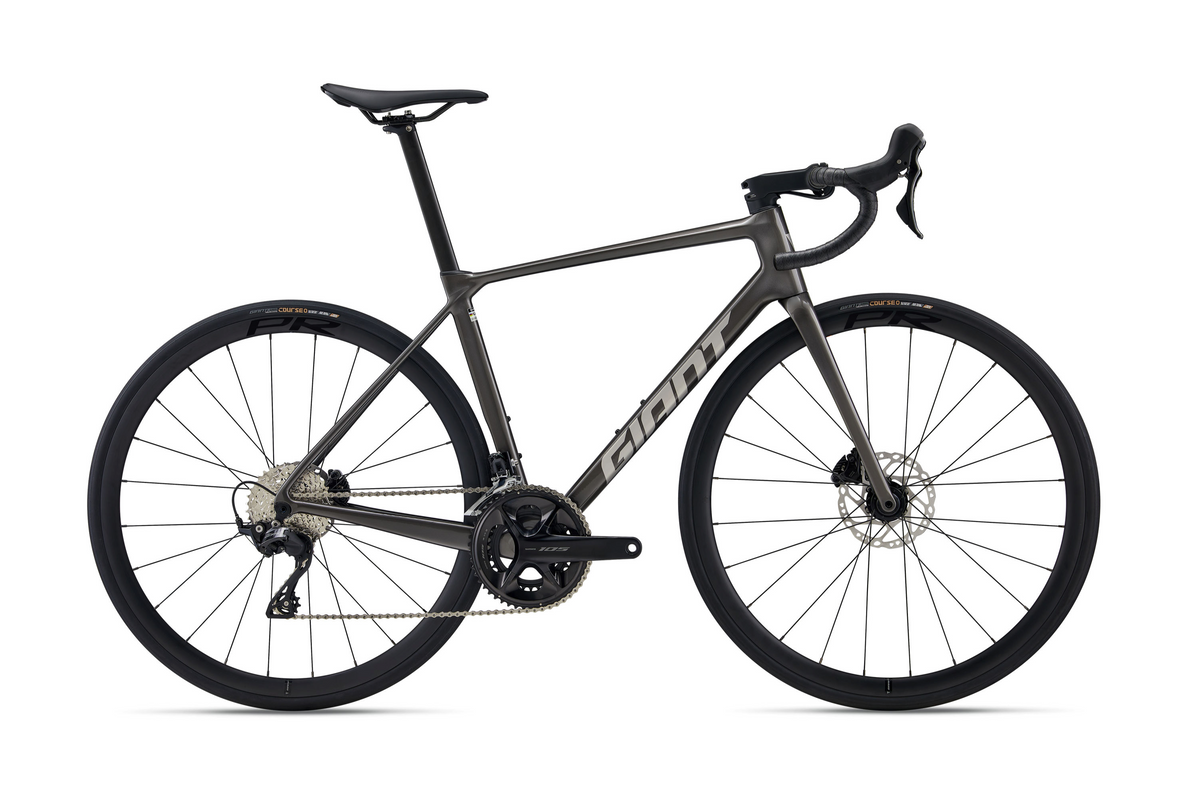 Giant TCR Advanced 2 PC Road Bike - Stealth Chrome