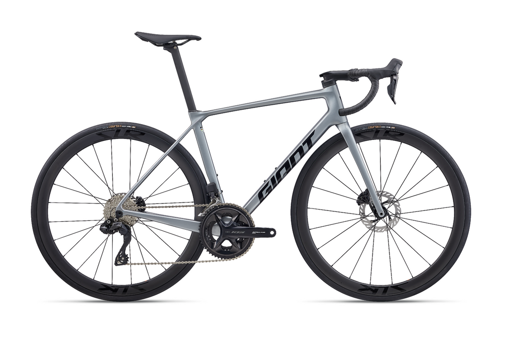 Giant TCR Advanced Pro 1 105 Di2 Road Bike - Tech Silver